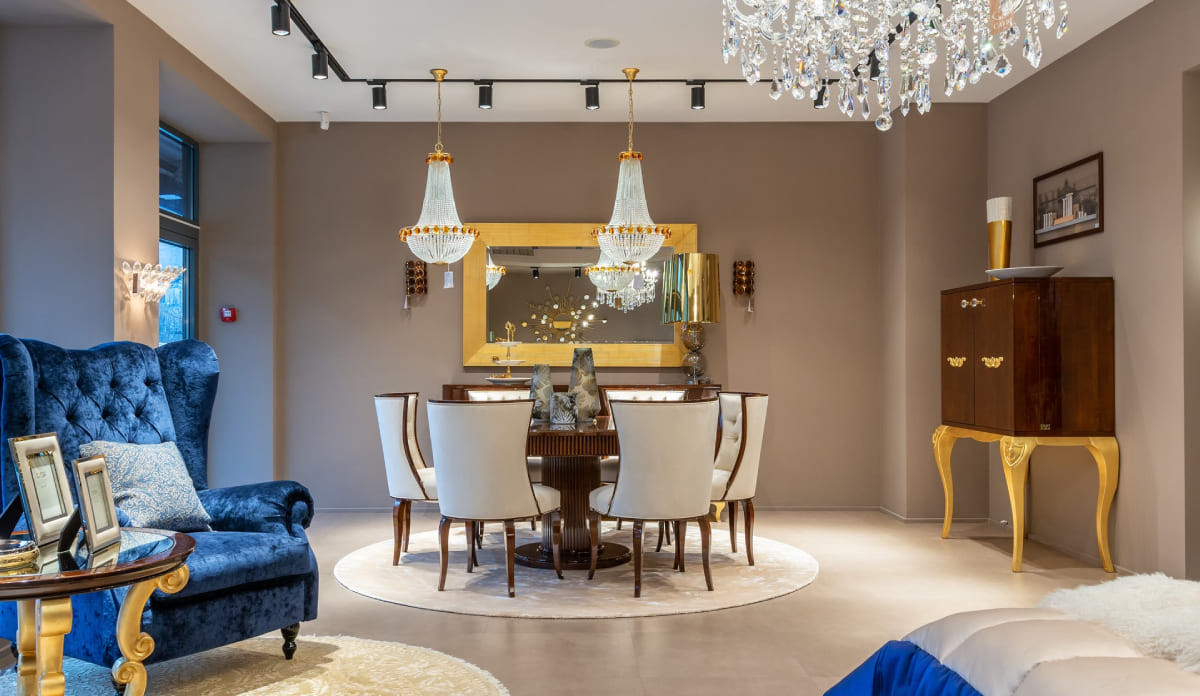 Вариант дизайна интерьера гостинной комнаты